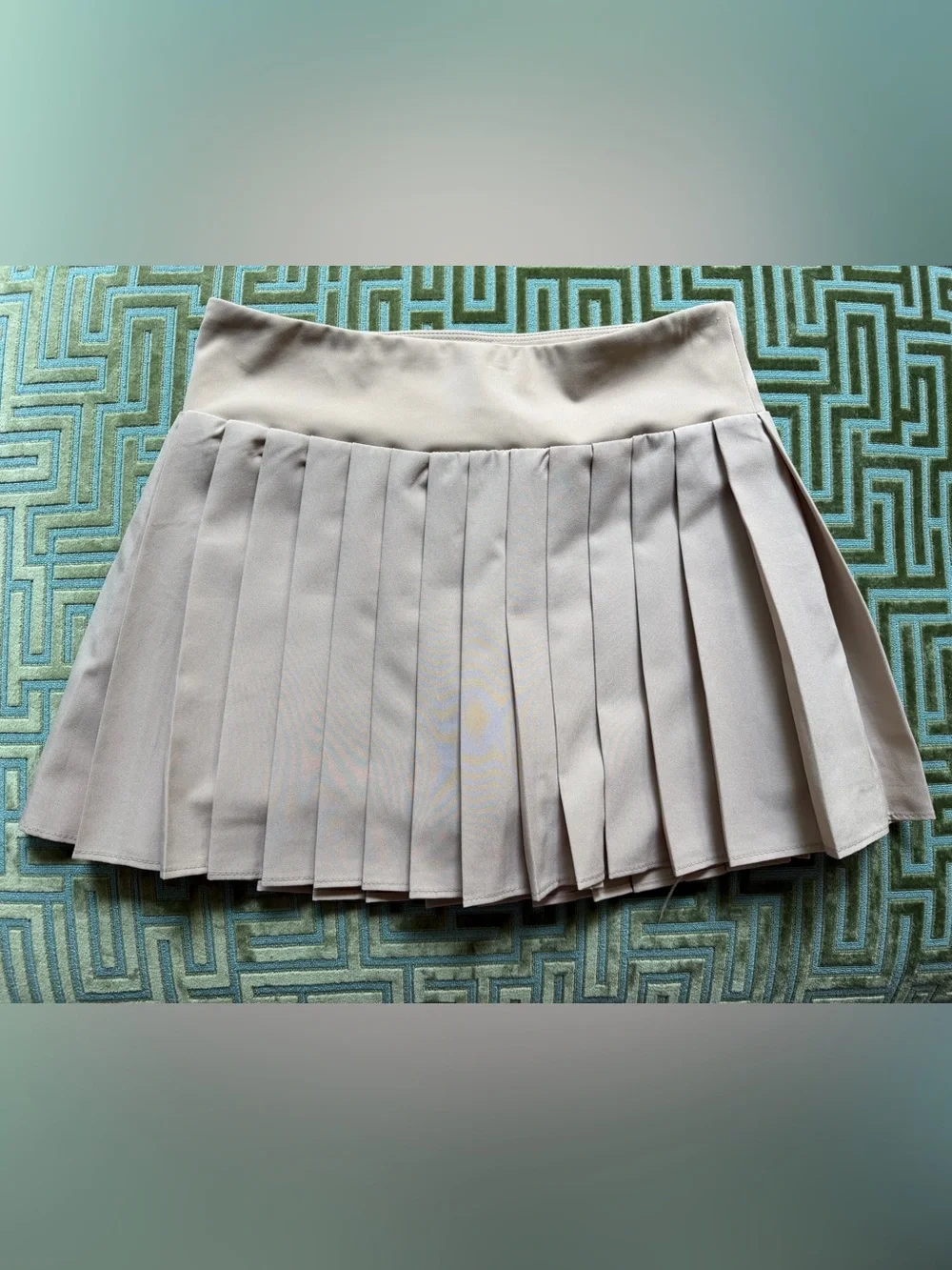 Old Navy Pleated Girl’s Skort L 10/12 Navy & Khaki Go-Dry